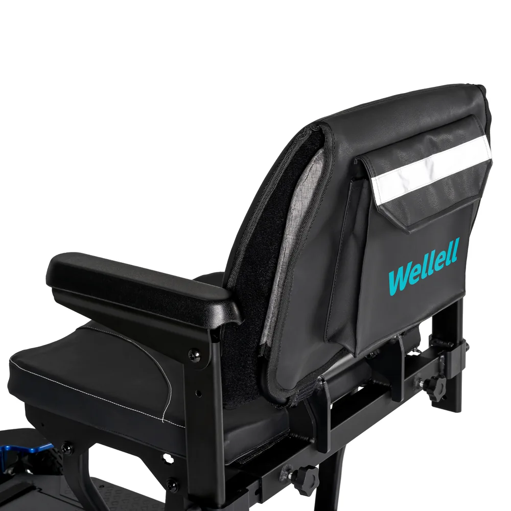 Asiento con reposabrazos y bolsa trasera del scooter I-Transformer Lite