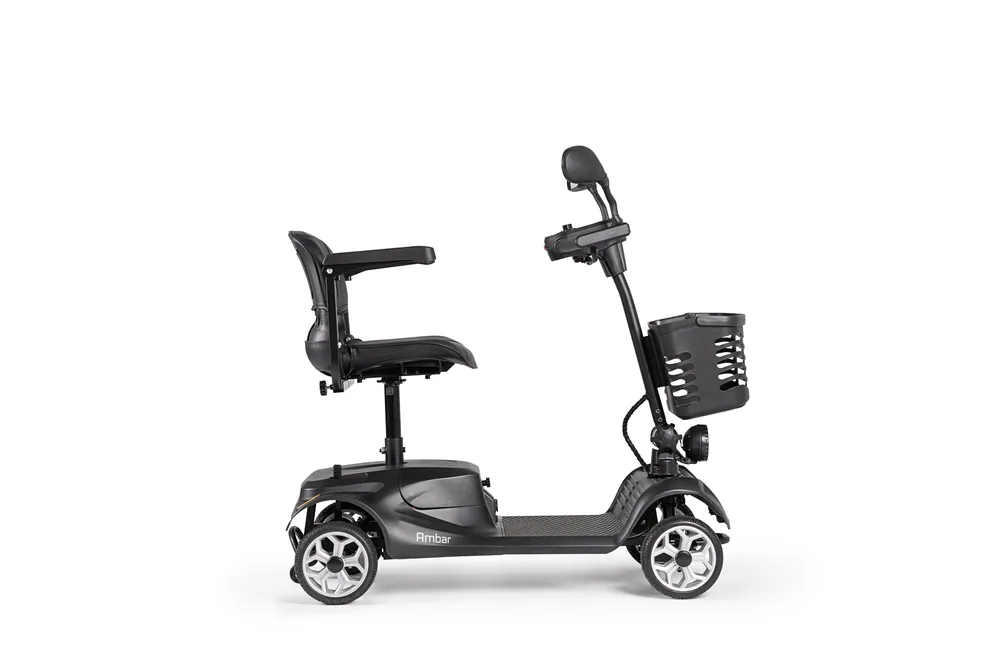 Scooter eléctrico Ambar de Wellell, vista lateral