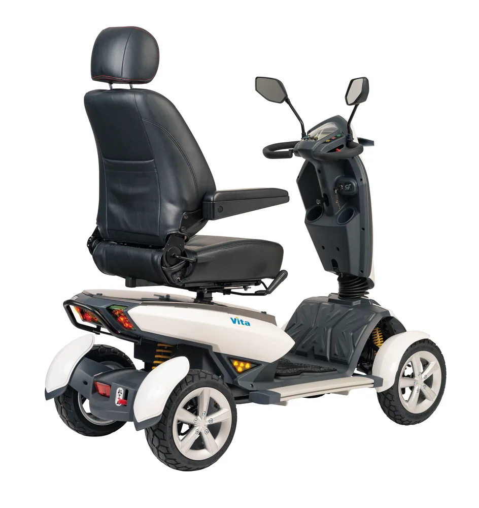 Scooter eléctrico I-Vita de Wellell, vista trasera