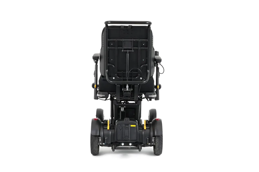 Silla de ruedas eléctrica XSTO M4, vista posterior